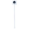 Zodiac Constellations White Plastic Stir Stick - Double Sided - Square - Single Stick