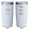 Zodiac Constellations White Polar Camel Tumbler - 20oz - Double Sided - Approval