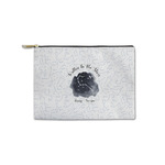 Zodiac Constellations Zipper Pouch - Small - 8.5"x6" (Personalized)