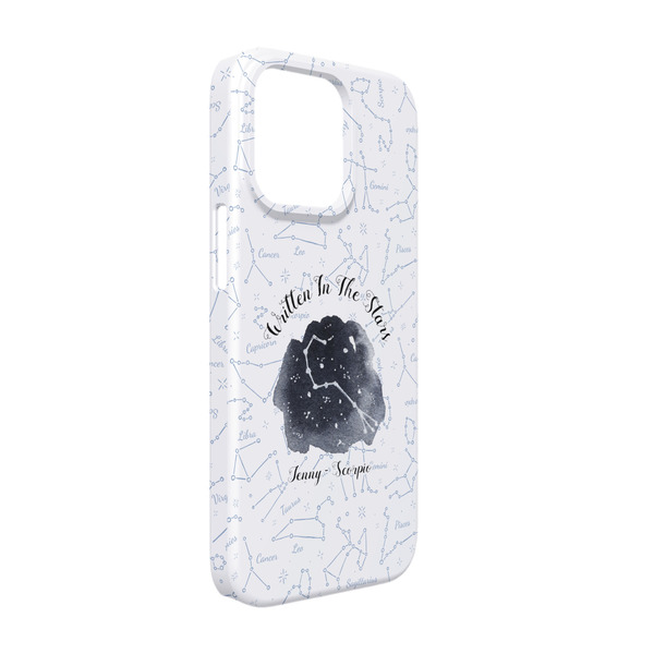 Custom Zodiac Constellations iPhone Case - Plastic - iPhone 13 (Personalized)