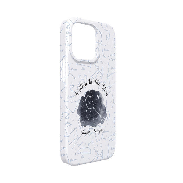 Custom Zodiac Constellations iPhone Case - Plastic - iPhone 13 Mini (Personalized)