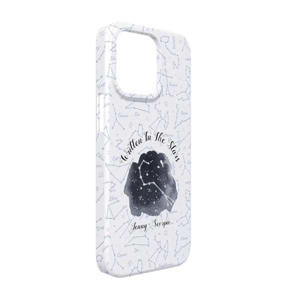 Custom Zodiac Constellations iPhone Case - Plastic - iPhone 13 Pro (Personalized)