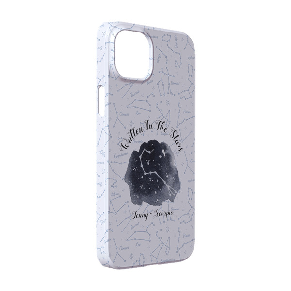 Custom Zodiac Constellations iPhone Case - Plastic - iPhone 14 (Personalized)