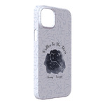 Zodiac Constellations iPhone Case - Plastic - iPhone 14 Plus (Personalized)