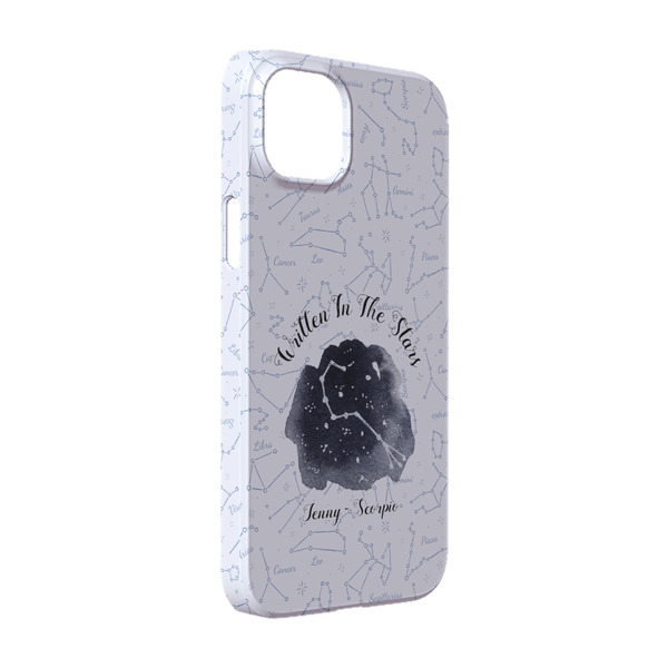 Custom Zodiac Constellations iPhone Case - Plastic - iPhone 14 Pro (Personalized)