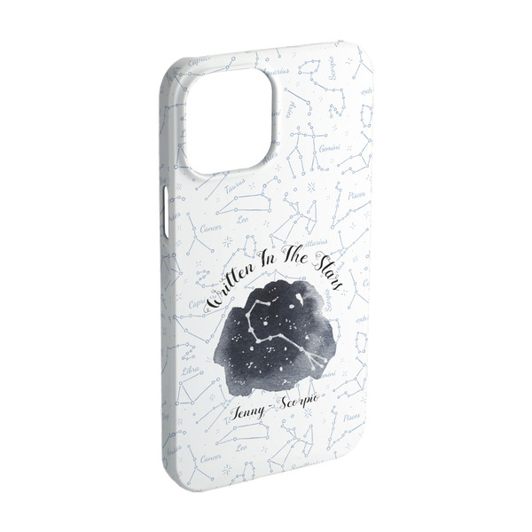 Custom Zodiac Constellations iPhone Case - Plastic - iPhone 15 Pro (Personalized)