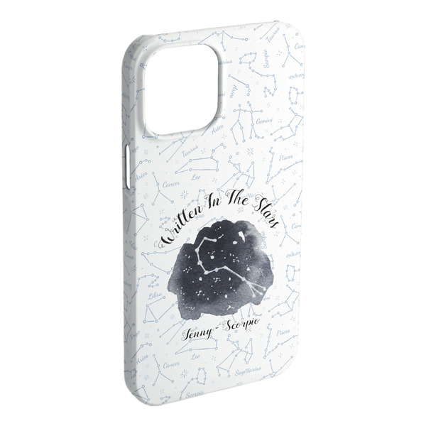 Custom Zodiac Constellations iPhone Case - Plastic (Personalized)