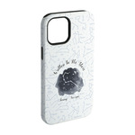 Zodiac Constellations iPhone Case - Rubber Lined - iPhone 15 (Personalized)