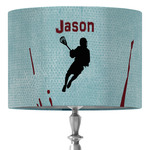Lacrosse 16" Drum Lamp Shade - Fabric (Personalized)