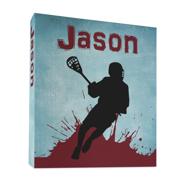 Custom Lacrosse 3 Ring Binder - Full Wrap - 1" (Personalized)