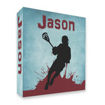 Lacrosse 3 Ring Binder - Full Wrap - 2" (Personalized)