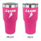 Lacrosse 30 oz Stainless Steel Ringneck Tumblers - Pink - Double Sided - APPROVAL