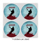 Lacrosse 4" Multipurpose Round Labels - Sheet