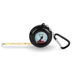 Lacrosse Pocket Tape Measure - 6 Ft w/ Carabiner Clip (Personalized)