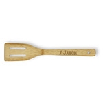 Lacrosse Bamboo Slotted Spatula - Double Sided (Personalized)