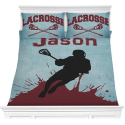 Lacrosse Comforter Set - Full / Queen (Personalized)