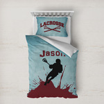 Lacrosse Duvet Cover Set - Twin XL (Personalized)