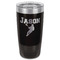 Lacrosse Black Polar Camel Tumbler - 20oz - Front