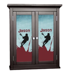 Lacrosse Cabinet Decal - Medium (Personalized)