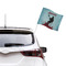 Lacrosse Car Flag - Large - LIFESTYLE