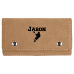 Lacrosse Cards & Dice Set - Light Brown (Personalized)