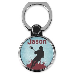 Lacrosse Cell Phone Ring Stand & Holder (Personalized)