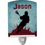 Lacrosse Ceramic Night Light (Personalized)