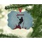 Lacrosse Christmas Ornament (On Tree)