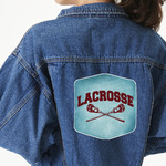 Lacrosse Large Custom Shape Patch - 2XL