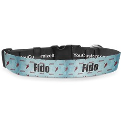 Lacrosse Deluxe Dog Collar - Double Extra Large (20.5" to 35") (Personalized)
