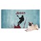 Lacrosse Dog Towel (Personalized)