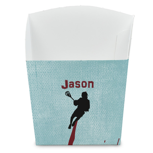 Custom Lacrosse French Fry Favor Boxes (Personalized)