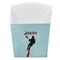 Lacrosse French Fry Favor Box - Front View