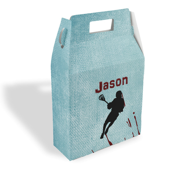 Custom Lacrosse Gable Favor Box (Personalized)