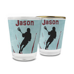 Lacrosse Glass Shot Glass - 1.5 oz (Personalized)