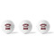 Lacrosse Golf Balls - Titleist - Set of 3 - APPROVAL