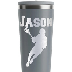 Lacrosse RTIC Everyday Tumbler with Straw - 28oz - Grey - Double-Sided (Personalized)