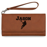 Lacrosse Ladies Leatherette Wallet - Laser Engraved - Rawhide (Personalized)