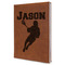 Lacrosse Leatherette Journal - Large - Single Sided - Angle View