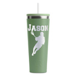 Lacrosse RTIC Everyday Tumbler with Straw - 28oz - Light Green - Double-Sided (Personalized)