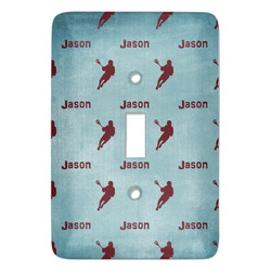 Lacrosse Light Switch Cover (Single Toggle) (Personalized)
