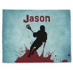 Lacrosse Single-Sided Linen Placemat - Single w/ Name or Text