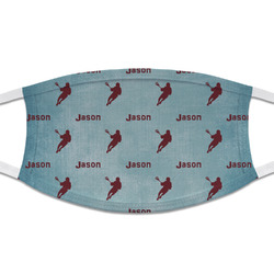 Lacrosse Cloth Face Mask (T-Shirt Fabric) (Personalized)