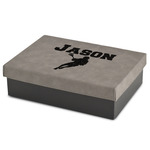 Lacrosse Medium Gift Box w/ Engraved Leather Lid (Personalized)