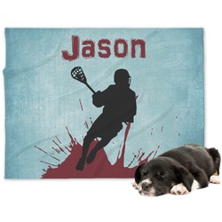Lacrosse Dog Blanket - Regular (Personalized)