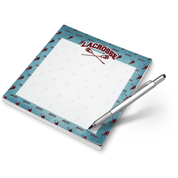 Custom Lacrosse Notepad (Personalized)