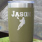 Lacrosse Olive Polar Camel Tumbler - 20oz - Close Up