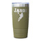 Lacrosse Olive Polar Camel Tumbler - 20oz - Single Sided - Approval