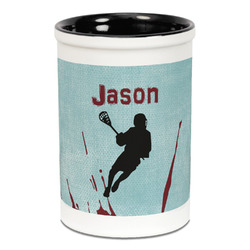 Lacrosse Ceramic Pencil Holders - Black