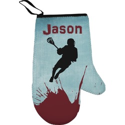 Lacrosse Right Oven Mitt (Personalized)
